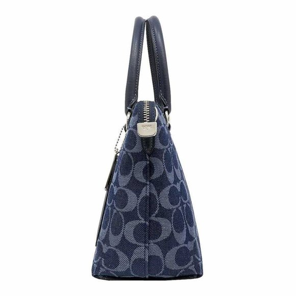 Coach Denim Signature Mini Emma Crossbody - Picture 3 of 7